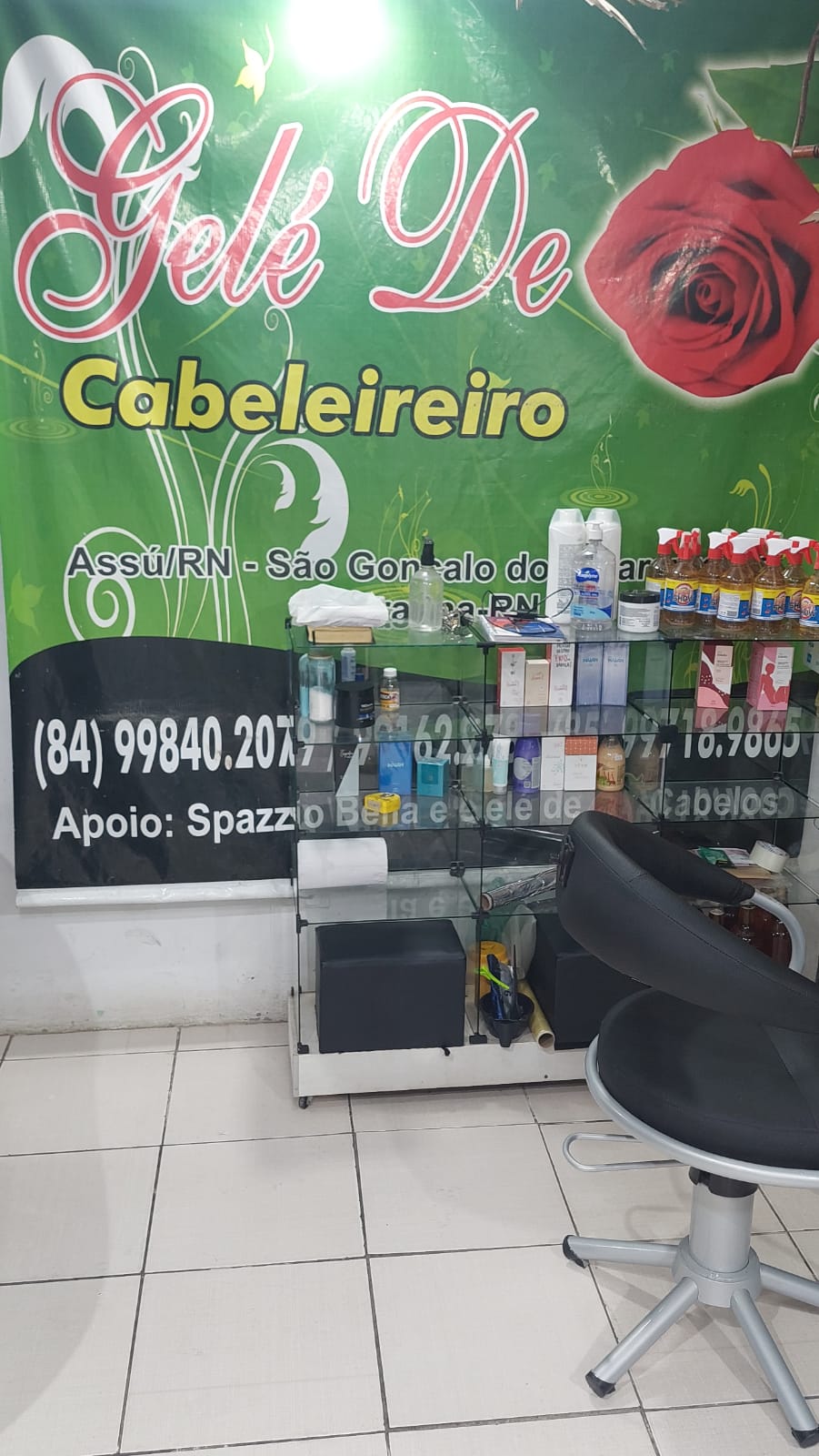 Barbeária Gelé de Rosa
