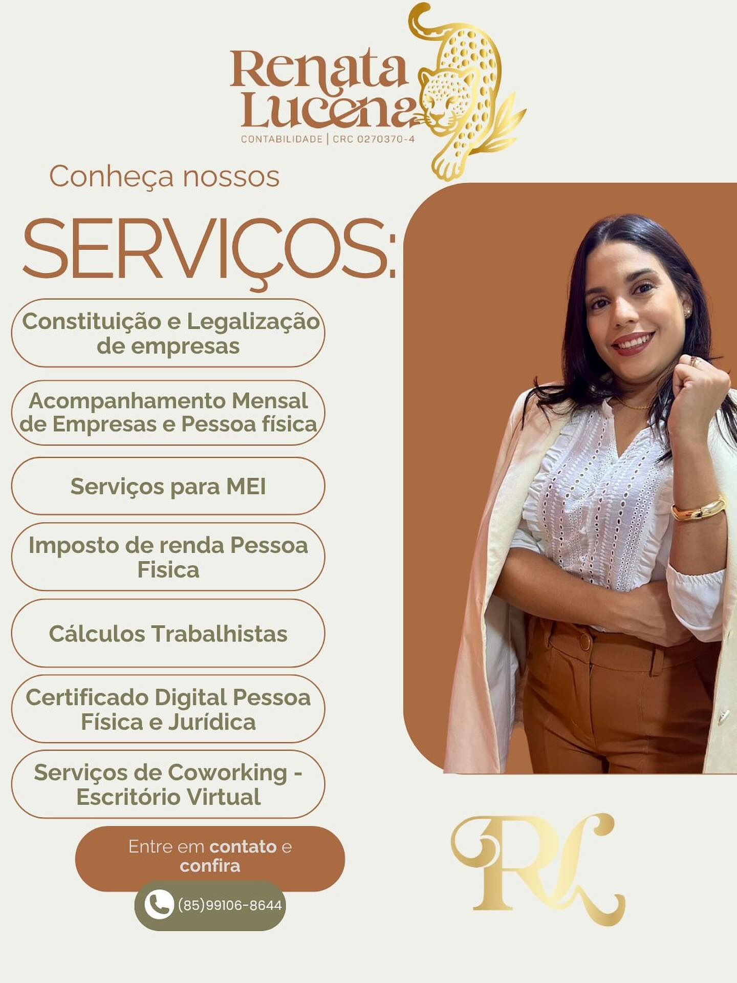 📊✨ Você sabe o que a contabilidade pode fazer por você?
Muito mais que números, oferecemos soluções inteligentes e acompanhamento de verdade pra sua empresa crescer com segurança! 🚀💼

Aqui na Renata Lucena Contabilidade, você encontra:
✅ Constit...
