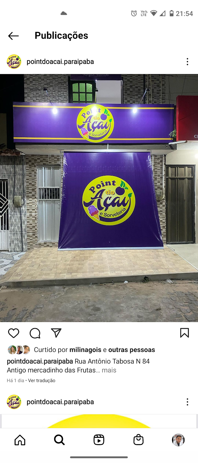 Point do Açaí Sorveteria