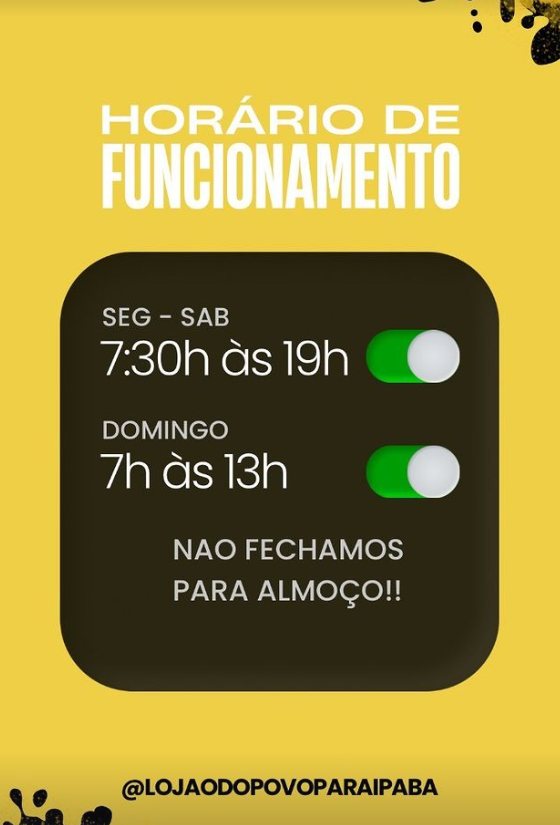 Lojão do Povo - Paraipaba