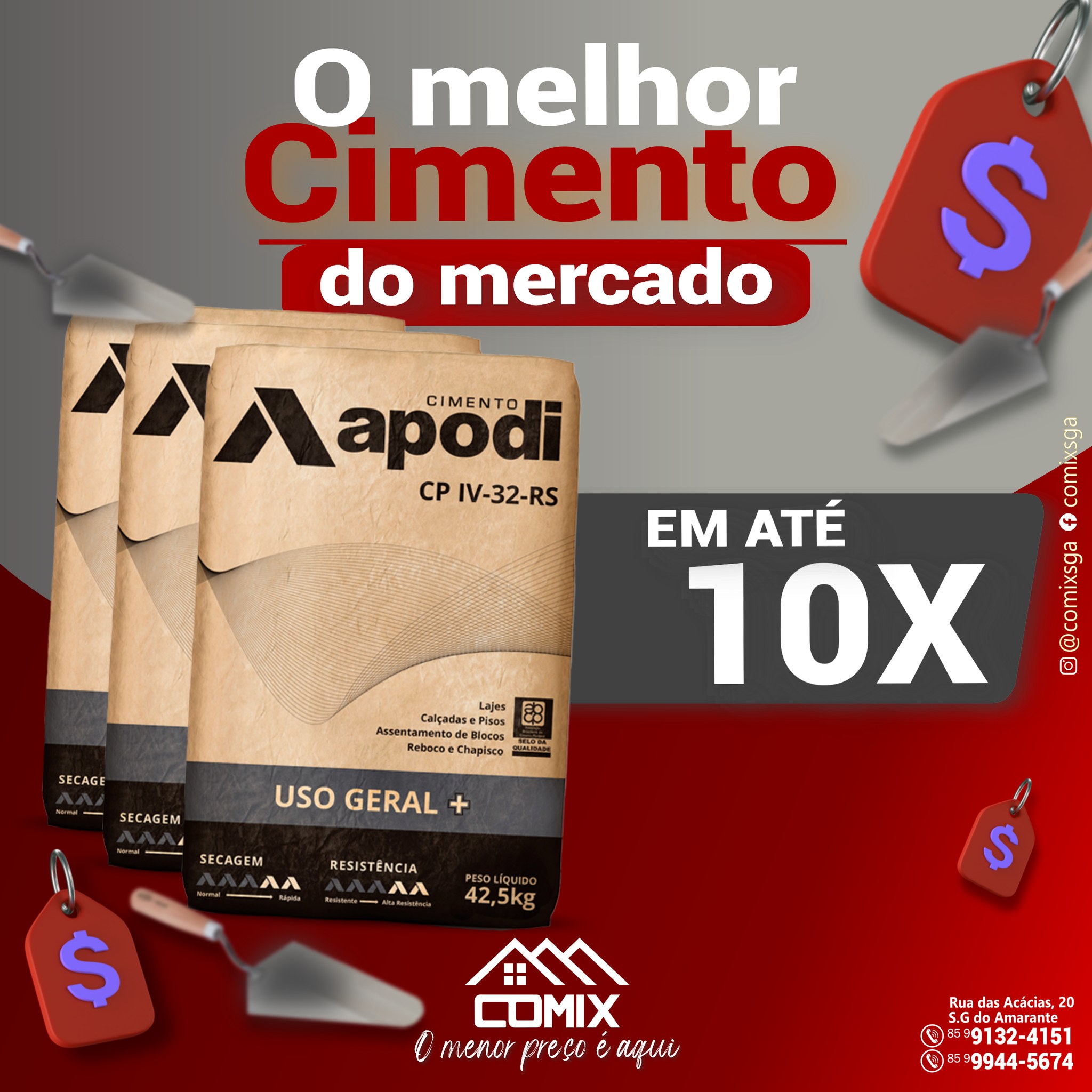 Quer saber mais???

📌 Link Whatsapp
https://wa.me/message/LHLTAHVXRBOQE1

☎️Chama no Zap 85 9.9132-4151⠀⠀
⠀ou
🏪Venha na nossa Loja Física