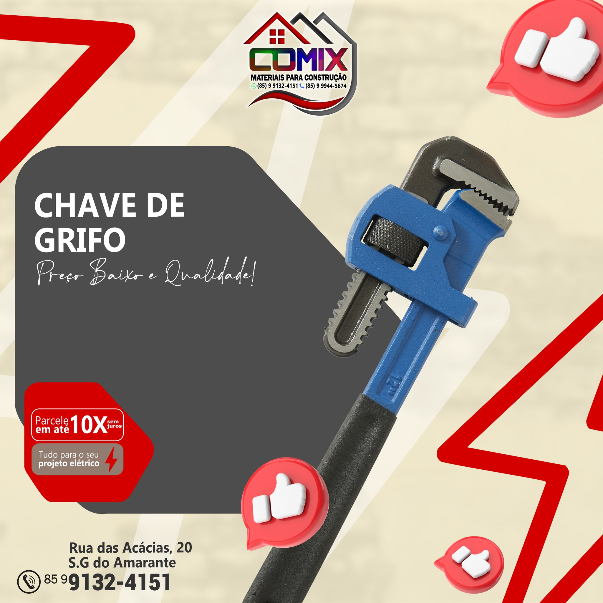 Quer saber mais???

📌 Link Whatsapp
https://wa.me/message/LHLTAHVXRBOQE1

☎️Chama no Zap 85 9.9132-4151⠀⠀
⠀ou
🏪Venha na nossa Loja Física
