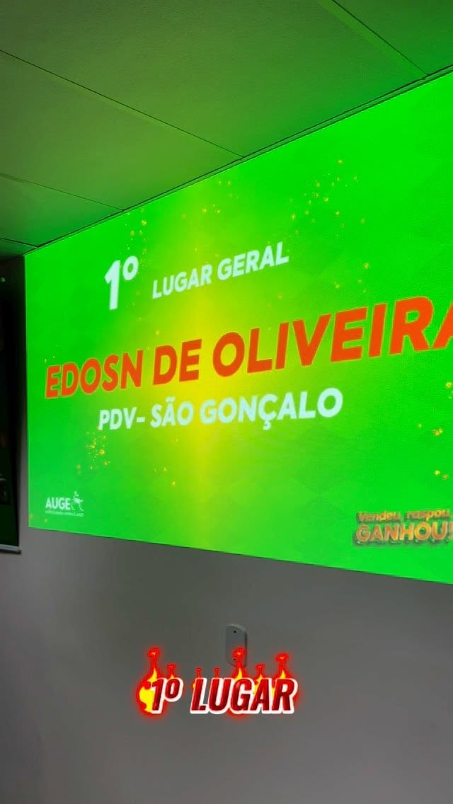 Senhoras e Senhores, O MOMENTO CHEGOU! ✨

Trabalhei durante anos almejando um dia me tornar não só apenas o NÚMERO 01 DE SÃO GONÇALO, mas c